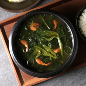 건새우아욱된장국 600g