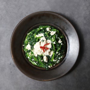 쑥갓두부무침 130g