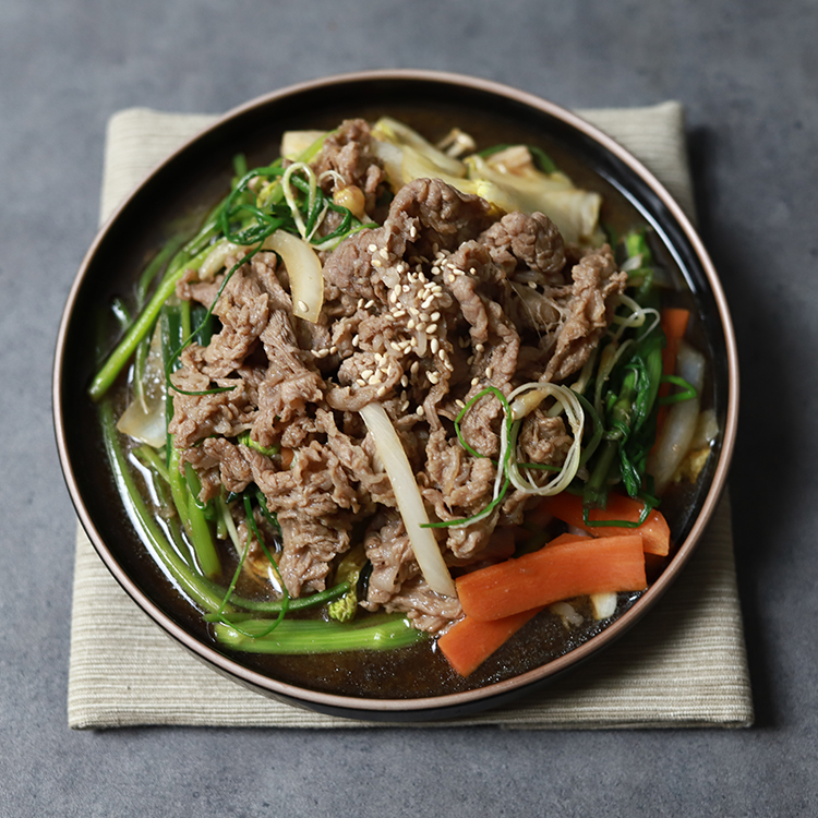 봄나물한우불고기 550g