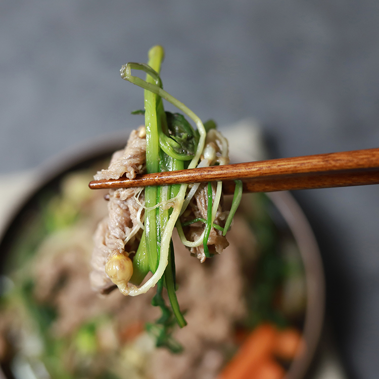 봄나물한우불고기 550g