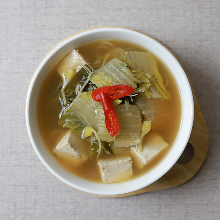 봄동달래된장국 600g