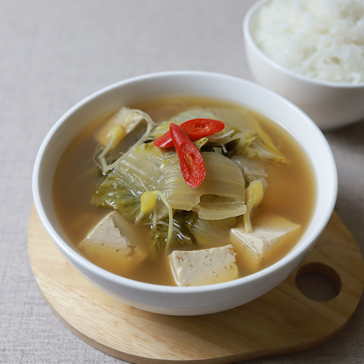 봄동달래된장국 600g