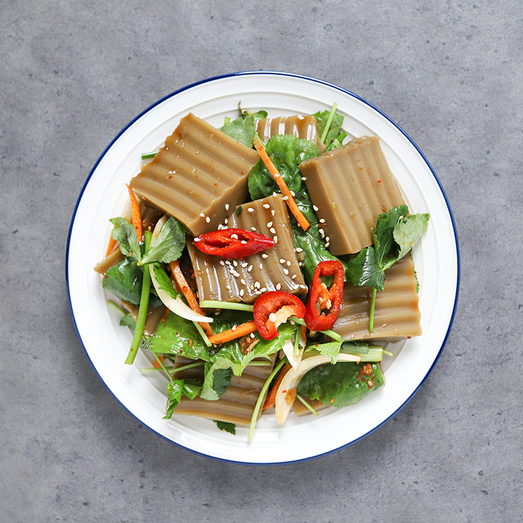 봄나물도토리묵무침 380g