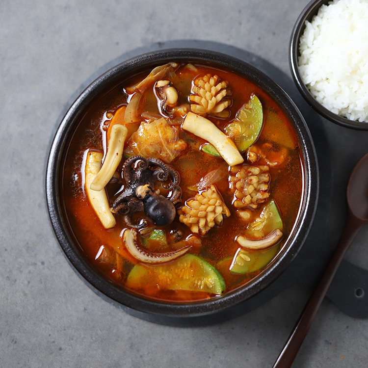 오징어짬뽕(냉동) 650g