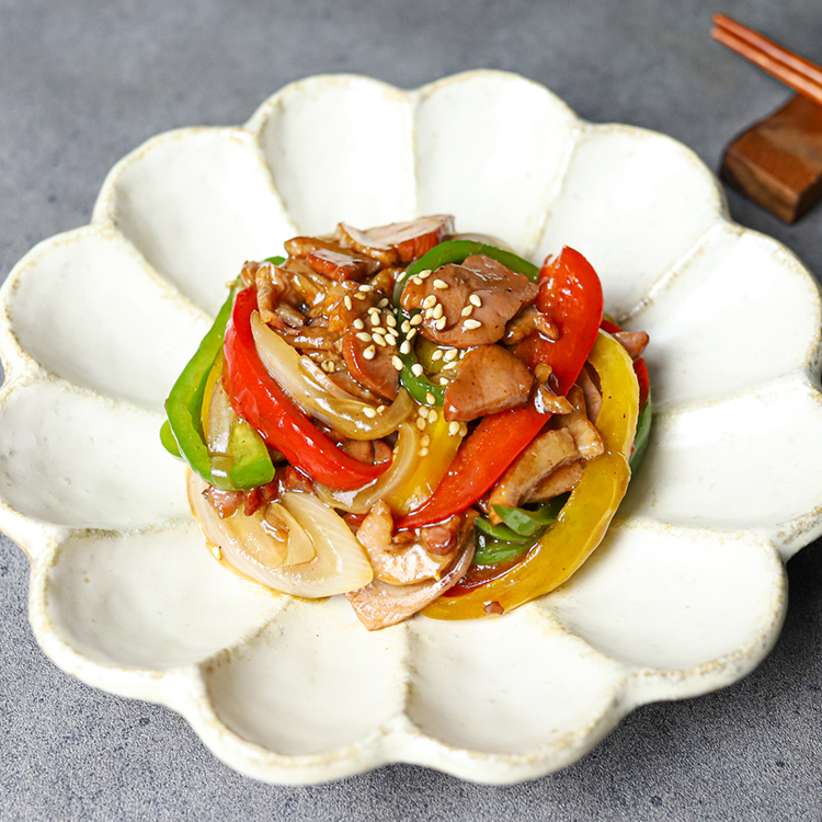 훈제오리야채볶음 160g