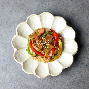 훈제오리야채볶음 160g