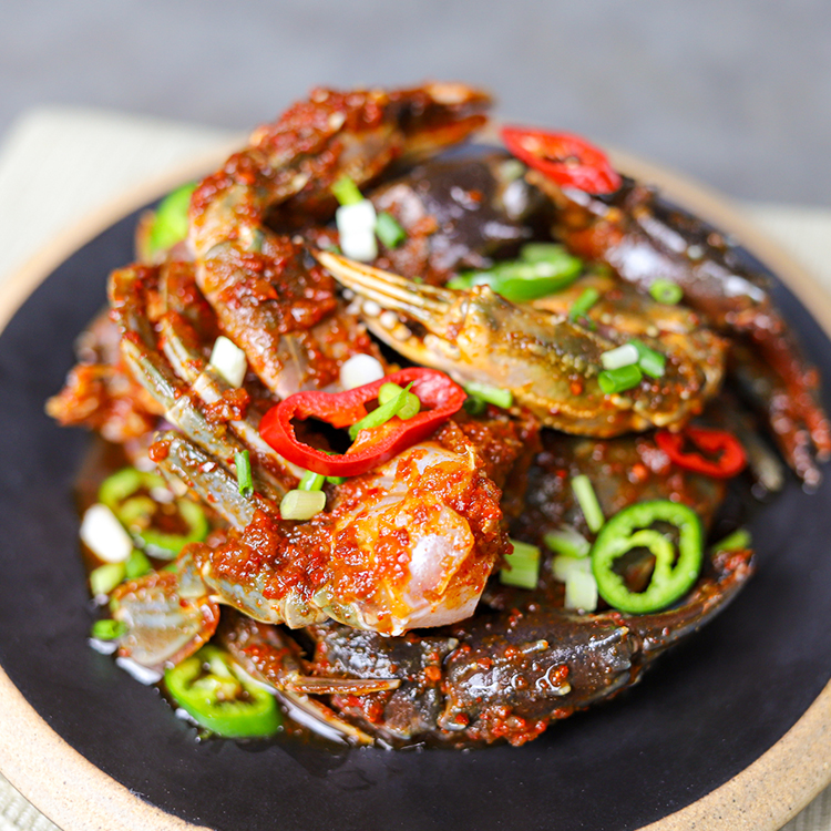 양념돌게무침 350g