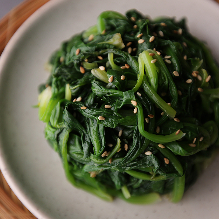 시금치나물 140g