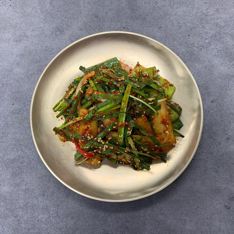 오이부추무침 250g