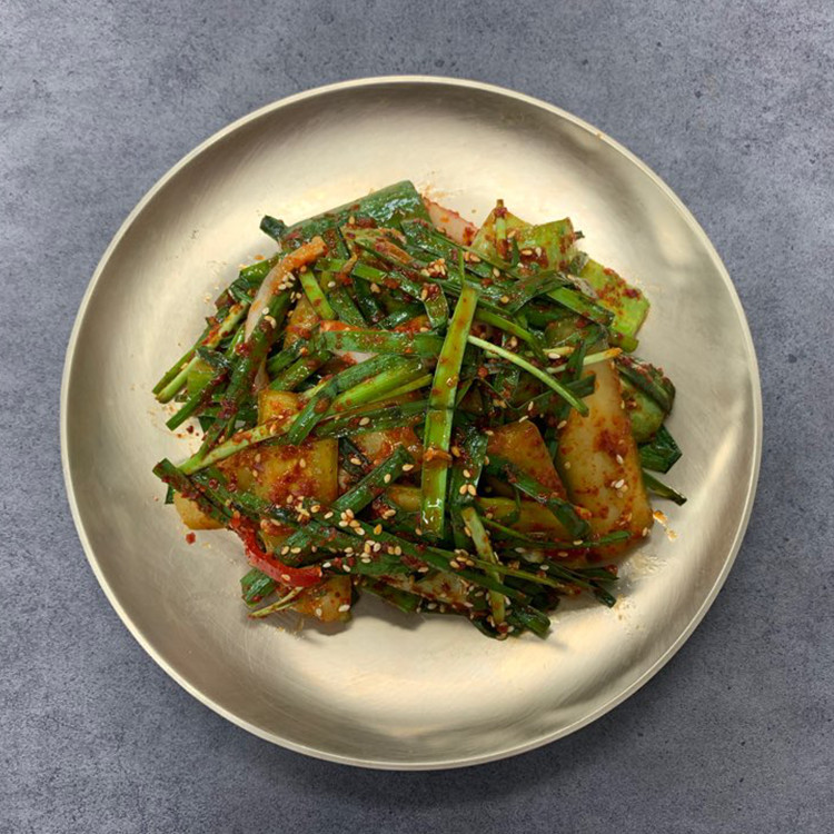 오이부추무침 250g